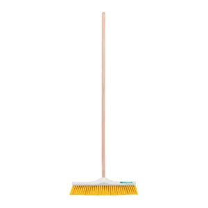 Cepillo industrial cerda suave de 50 cm con bastón de madera