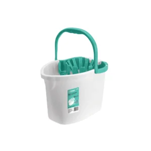 Cubeta plástica con exprimidor, 8L