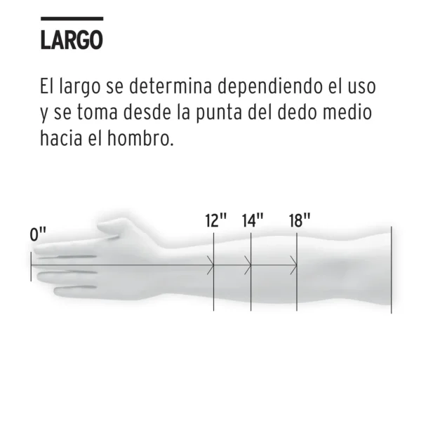 Guantes de látex industriales
