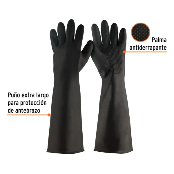 Guantes de látex industriales