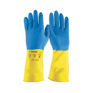 Guantes de látex reforzados para limpieza