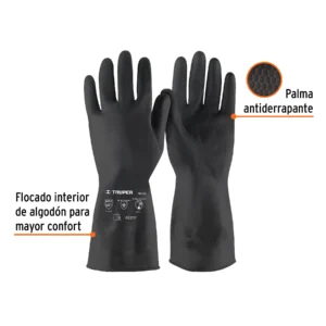 Guantes de látex para pintor