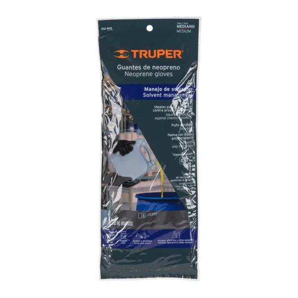 Guantes de neopreno para manejo de químicos