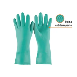 Guantes de nitrilo verde, multiusos