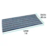 Jerga azul sarga gruesa de 1 m x 48 cm