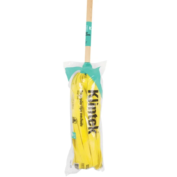 Trapeador de microfibra lisa, bastón de 120 cm