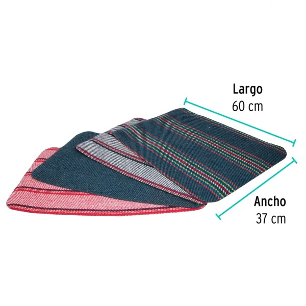 Tapete de jerga de 60 cm