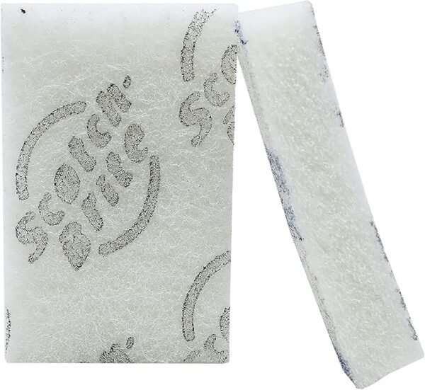 Fibra de Limpieza 3M™ Scotch-Brite™ Blanca, 92 mm x 146 mm, P66