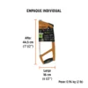 Arco 12" profesional extra pesado de 1 kg